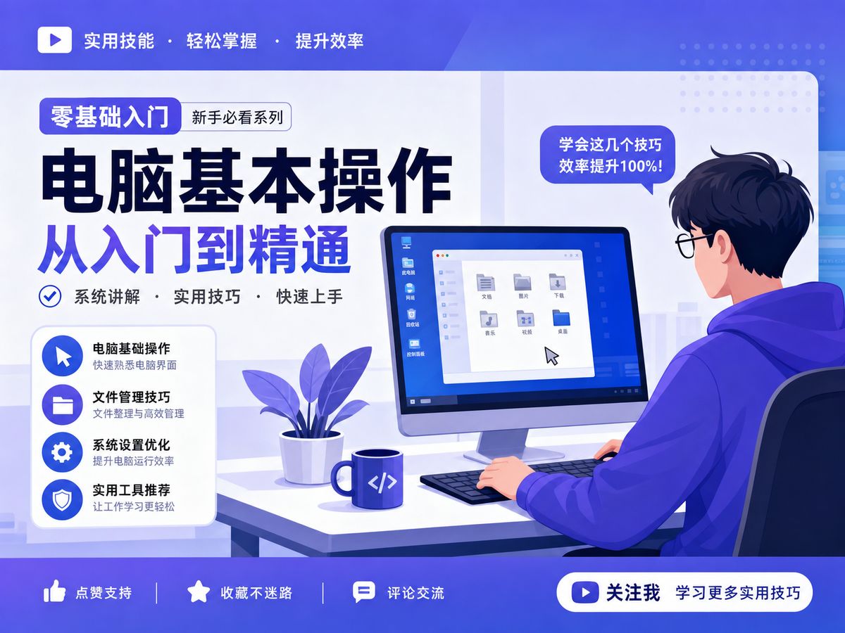 芒果视频电脑技能动漫教程